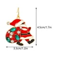 thumbnail image 3 of Christmas Earrings Fashion Creative Christmas Decoration Holiday Commemorative Earrings Gift, 3 of 4