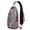 Geometric Manda, variant on Sports Ball Pattern Sling Bag for Women, Football Soccer Baseball Crossbody Backpack for Men, Lightweight Athlete Daypack