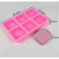 thumbnail image 2 of Molde de silicona cuadrado para jabones y pasteles, 2 of 2