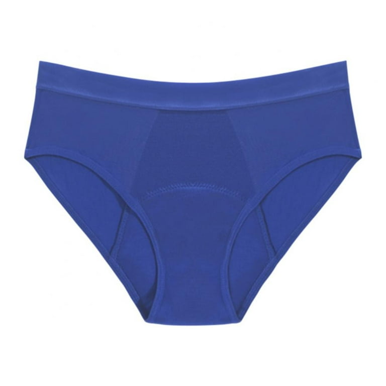 Period Underwear for Women Leak Proof Cotton Overnight Menstrual Panties  Briefs ( 3 Pack) 