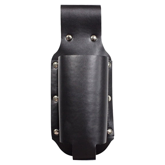 Pu Leather Beer Can Holder Pouch with Waist Belt Loop,Portable Drink Sleeves for Outdoor Hiking Camping Bbq