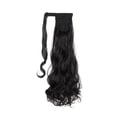 thumbnail image 3 of 20"/ 22" Wavy Curly Wrap  Hair Pieces Ponytail Drawstring Ponytail Extension Body Wave Ponytail Hair Extension Synthetic Loose Long Straight Ponytail Hair Pieces, 3 of 8