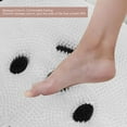 thumbnail image 3 of Alfombra Depurador De Pie De Ducha, Limpiador De Masajeadores De Pie Manual De Silicona Con Tazas De Succión Para Exfoliación Suave, 3 of 7