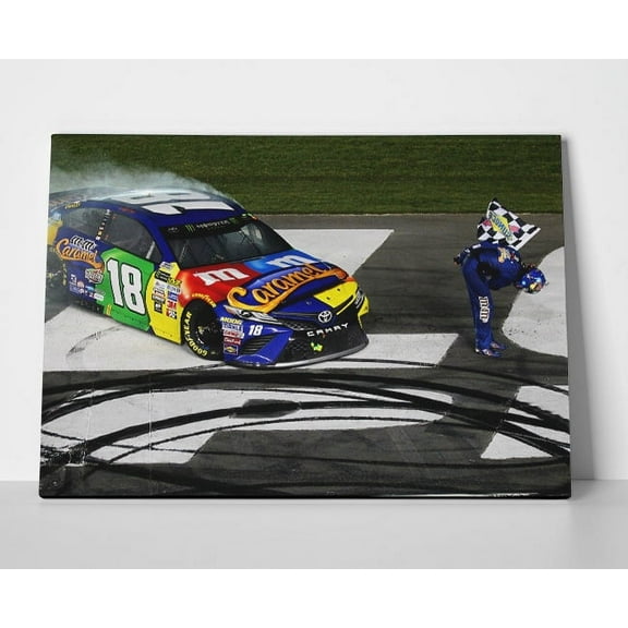 Kyle Busch Poster or Wrapped Canvas
