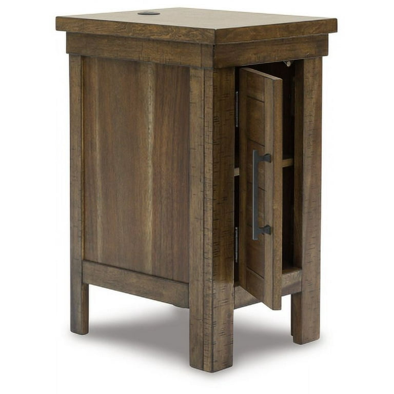 Moriville Chair Side End Table - Grayish Brown Moriville Chair Side End Table - Grayish Brown