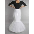 thumbnail image 3 of Wedding Petticoat Crinoline Slip Underskirt Bridal Dress Hoop Vintage Slips, One Size, 3 of 9