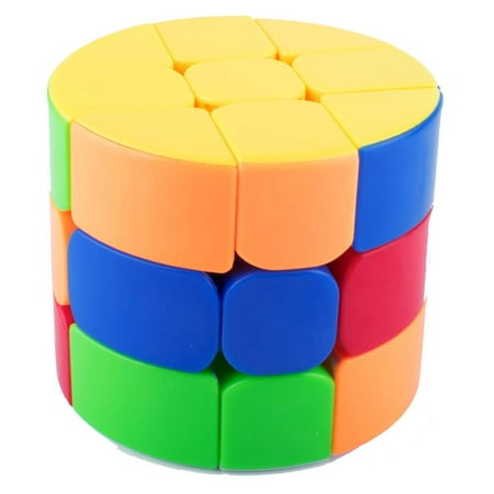 Delicacyon 3x3 Speed Magic Rubik Cube Puzzles, Cylinder Multicolor Base Ultra-Smooth Master Twist Cube, Brain Teaser Toys, Best Gifts for