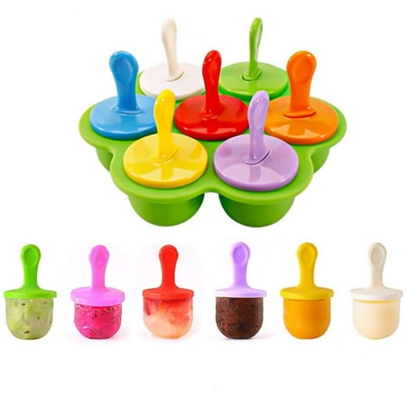 7 ice cube molds 7 silicone ice lolly ice cream lolly ice cream lolly ...