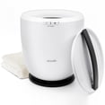 thumbnail image 1 of SereneLife Cubo Calentador de Toallas para Mostrador - con Fragancia Personalizada para Spa y Baño Calentador de Toallas de Lujo Apagado Automático Se Adapta a 1 Toalla Grande Albornoz PJs (Negro), 1 of 5
