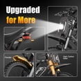 thumbnail image 5 of AONPO A20 Pro Electric Bike for Adults, 20*4.0 Fat Tire E-Mountain Bicycle,Peak 2000W Motor 52V 22.5Ah 7-Speed E-Bike UL2849, LCD Display with NFC Unlock, 5 of 8