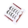 thumbnail image 3 of Magnet False Eyelashes Set 3D Soft Self Adhensive Realistic Artificial Eyelashes Kit for Makeup Cosmetic, 3 of 4