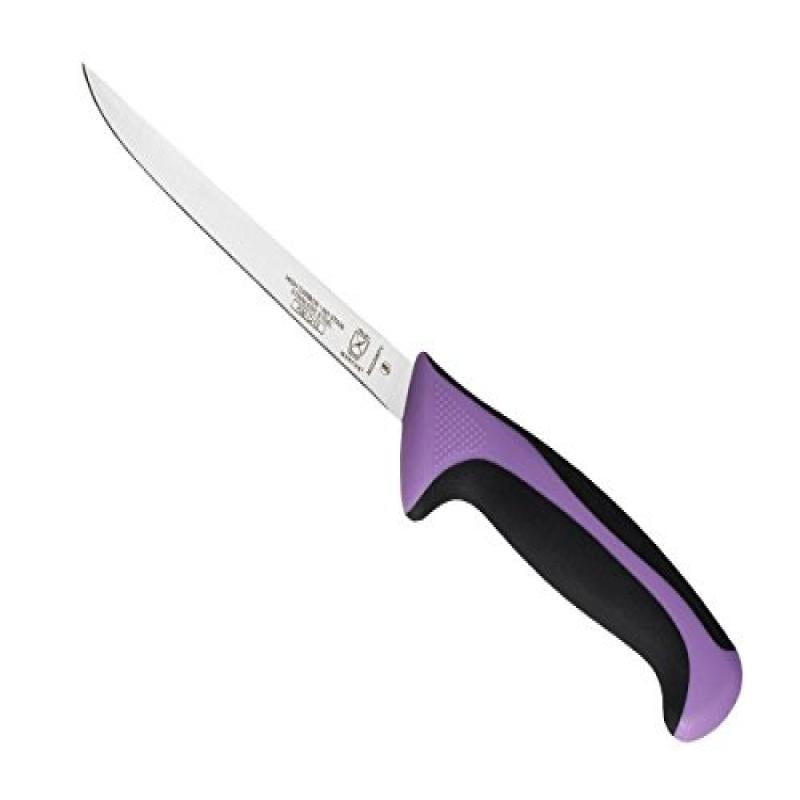 Mercer Culinary Millennia 6Inch Narrow Boning Knife, Purple