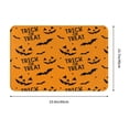 thumbnail image 3 of Fotbe Extra Durable Door Mat - Dirt Trapping Outdoor Welcome Mats - Non-Slip Outdoor Door Mats - Low Profile Front Door Mat - Indoor (16" x 24", Trick Or Treat ), 3 of 8