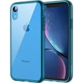 thumbnail image 1 of SHIQI-Case for iPhone XR 6.1-Inch, Non-Yellowing Shockproof Phone Bumper Cover, Anti-Scratch Clear Back (Navy), 1 of 4