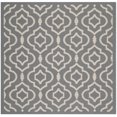 thumbnail image 5 of Safavieh Courtyard Anthracite Indoor Outdoor Rug - Square 5'3", 5 of 5