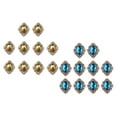 thumbnail image 1 of 20 botones planos de diamantes de imitación para decorar vestidos, ropa y álbumes de recortes. Azul amarillo, 1 of 9