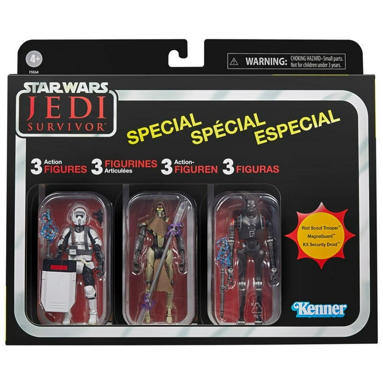 Star Wars Jedi Survivor Riot Scout Trooper Action Figure, 3.75