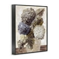 thumbnail image 3 of Stupell Industries Full Hydrangea Blooms Botanical & Floral Painting Black Framed Art Print Wall Art, 11 x 14, 3 of 9