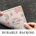 thumbnail image 6 of Rainbow Princess Castle Pattern Door Rugs,Washable Non Slip Door Mats Indoor,Decorative Door Mats,Entry Mat Indoor for Entrance,Bedroom,Kitchen,Bathroom,20"x32", 6 of 6