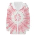 thumbnail image 5 of kaondbfi Hoodied Sweatshirts for Graceful Women Activewear Hooded Zip for Jacket Coat Printed Fall Sweatshirt Outwear with Pockets Womens Summer Fall Fashion Tops, 5 of 7
