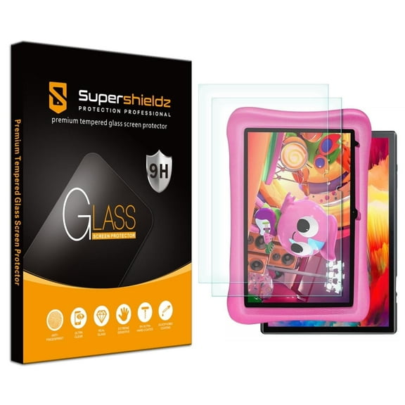 [2-Pack] Supershieldz for Vankyo MatrixPad S10 Kids 10 inch Tablet/ MatrixPad S10 (10.1 inch) Tempered Glass Screen Protector, Anti-Scratch, Anti-Fingerprint, Bubble Free