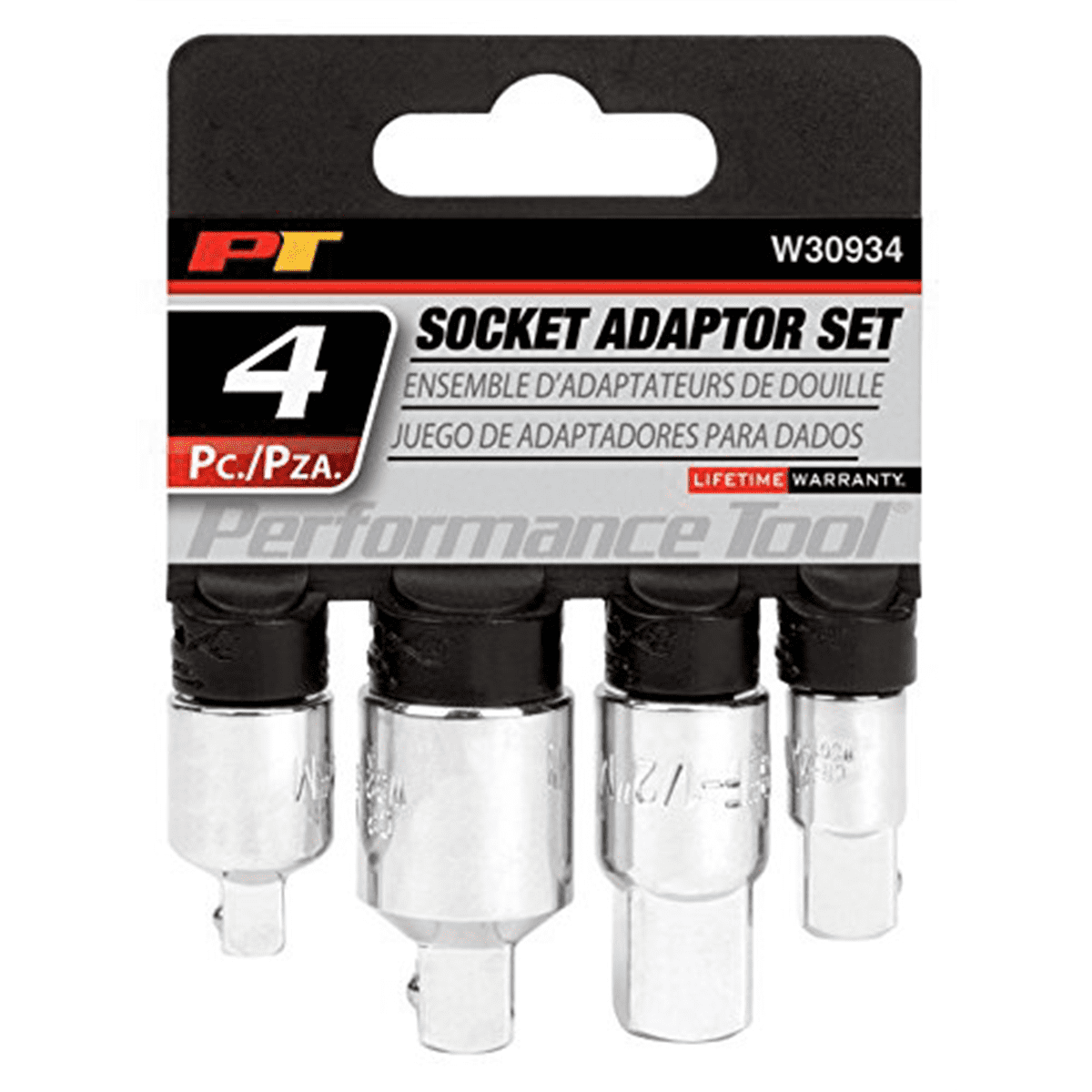 Wilmar Corp. / Performance Tool 4 Piece Socket Adapter Set