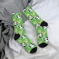 thumbnail image 5 of Pofeuu Cartoon Panda And Leaf 1 Print Crew Socks, Adult Running Hiking Socks for Youth and Adult, 5 of 6