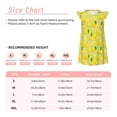 thumbnail image 3 of Lsque Chemise de Nuit Imprimée Citrons Brillants pour Filles, Pyjamas Doux et Mignons pour Enfants, Robe de Nuit Licorne, Pyjamas pour Petits Enfants, Chemise de Nuit Douce-Moyenne, 3 of 6