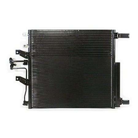 A-C Condenser - Pacific Best Inc For/Fit 4392 13-19 Dodge RAM 1500 3.0/3.6L MT w/Receiver & Drier (Best Year For Dodge Ram 1500)