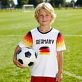 thumbnail image 2 of Soccer National T-Shirt Uniforms Printing Short Sleeve Shirts for Boys Fans, 2 of 7