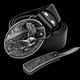 thumbnail image 2 of Cinturón de cuero genuino para hombres Cinturón de calavera con personalidad con cuchillo Adolescentes no convencionales Cinturón de moda para hombres, 2 of 4
