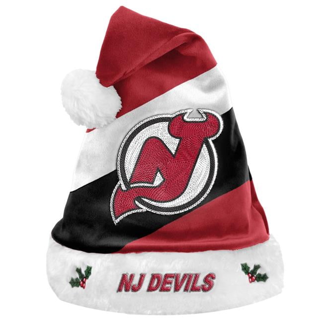 Forever Collectibles 9279793534 New Jersey Devils Basic Santa Hat 