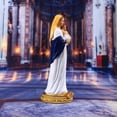 thumbnail image 4 of Virgen María Sosteniendo La Estatua Del Bebé Figurilla Escultura Niño Jesús para Tablero de, 4 of 8