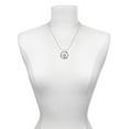thumbnail image 3 of Delight Jewelry Resin White Snow Owl Live Ring Charm Necklace, 18", 3 of 4