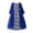 Blue, variant on EnJoCho Girls Musli𝗆 Dress Islami𝖼 Abaya Girls Ramadan Musli𝗆 Dress Toddler Girls Long Sleeve Lace Embroidered Islami𝖼 Eid Abaya Prayer Dress Kids Kaftan Arabic