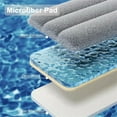 thumbnail image 5 of Mop and bucket set with wringer, with 3 reusable microfiber pads with 360° flexible rotation, hands-free flat mop and bucket with long handle for floor cleaning and wall cleaning, 5 of 11