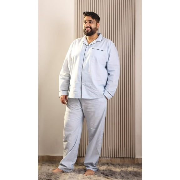 LUXELIV NO MONDAY BLUES | CHECKERED LOUNGEWEAR SET | SLEEPWEAR SET