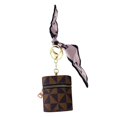 thumbnail image 2 of Monedero Mini bolsa de almacenamiento bolsa para auriculares estuche para pintalabios soporte para joyería bolso moda regalo de cumpleaños organizador Color café, 2 of 8