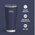 thumbnail image 2 of Vaso de acero inoxidable THERMOS ICON SERIES 700 ml Mystic Navy, 2 of 7
