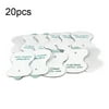 Foviza New 20 Pcs Electrode Pads Slimming Electric Body Health Care Acupuncture Therapy Pad Machine Massager Adhensive Gel