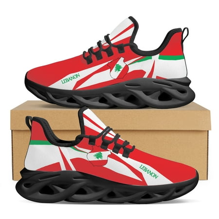 

Lebanese National Emblem Cedar Strong Breathable Walking Shoes For Women Comfortable Sneakers Daily Running Shoes