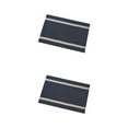 thumbnail image 4 of braveheart Style Rayé Napperon en PVC sous-Verres Rectangulaires Isolation Antidérapant Imperméable Décorations de Table à Manger Bleu Rectangle/30*45cm 2Ensemble, 4 of 6