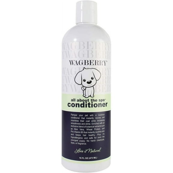 Wagberry All About the Spa Conditioner [Dog, Rinses & Coat Conditioners] 16 oz