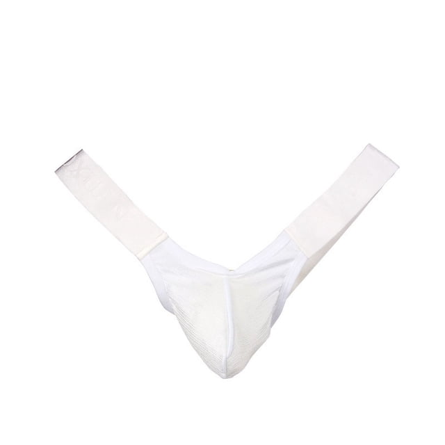 Tanga sexy y transpirable con forma de T y banda brillante cepillada para hombre, ropa interior con cadera expuesta
