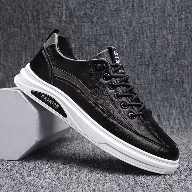Zapatos de hombre Zapatos de tabla Zapatos blancos de primavera para hombre Zapatos de moda que combinan con todo Zapatos casuales de primavera y otoño Zapatos deportivos para hombre