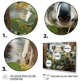 thumbnail image 3 of Designart "Koala Observing from Watercolor Tree II" Animals Framed Wall Art Decor - Modern Farmhouse Grey Koala Bedroom Framed Canvas Wall Art, 3 of 6