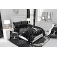 thumbnail image 4 of of Life Juego de Funda Nórdica Exotic Gothic Queen Bedding Sets,Blanco y Negro, 4 of 7