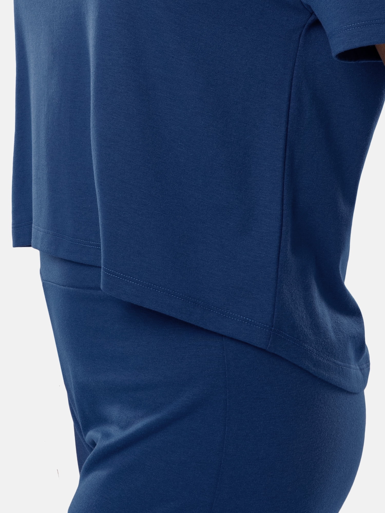 Fruit of the Loom Women's Breathable Short Sleeve Top and Pant Pajama Set, Sizes S-4X