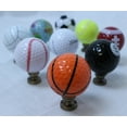 thumbnail image 6 of HomeConcept Basketball Lamp Finial, Orange with Black Lining 2.25"h, 6 of 6