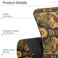 thumbnail image 4 of Yayeee Faucet Mat for Kitchen Sink 14.7" Diatomite Long Splash Guard Pad, Retro Abstract Eagle, 2 Pack, 4 of 7
